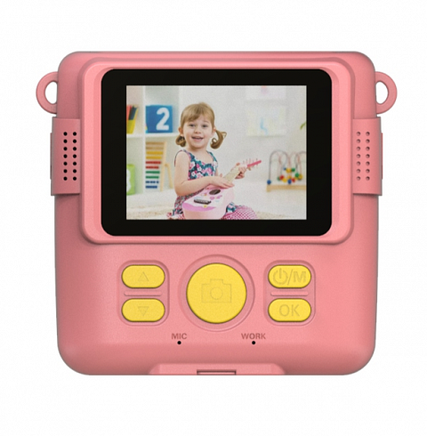 Цифровая камера DENN FUNNY CAM c функцией термопечати, Pink (TDC015PK)