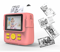 Цифровая камера DENN FUNNY CAM c функцией термопечати, Pink (TDC015PK)