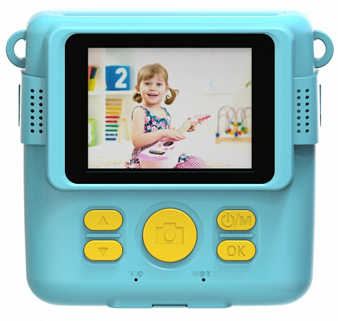 Цифровая камера DENN FUNNY CAM  c функцией термопечати, Blue (TDC015BL)